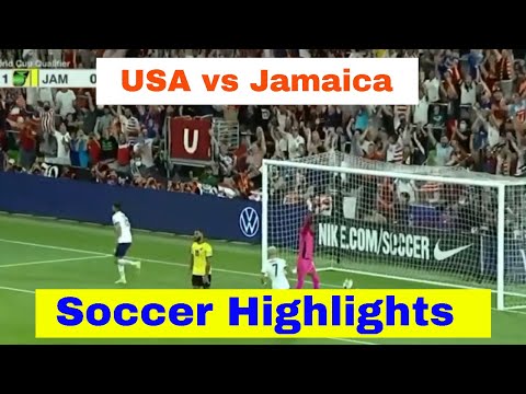 USA vs Jamaica Soccer Highlights | Ricardo Pepi Scores for USA