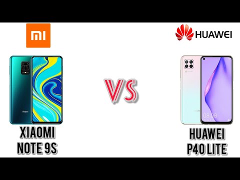Xiaomi Redmi Note 9S VS Huawei P40 Lite