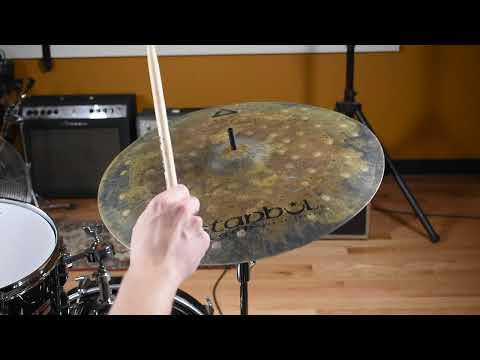 20" Istanbul Agop Xist Dry Dark Crash Cymbal 1392g *Video* image 7