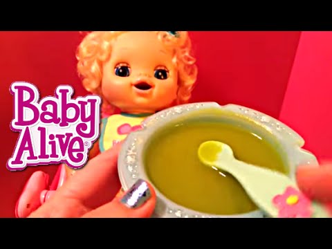 My Baby Alive Doll Aleasha Feeding Video