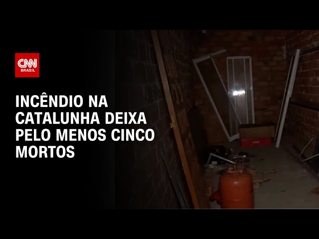 Espanha: Incêndio em prédio deixa pelo menos cinco mortos na Catalunha | CNN NOVO DIA