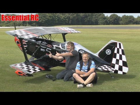 LARGE SCALE RC 68% Prometheus Biplane (Robbie Skipton)