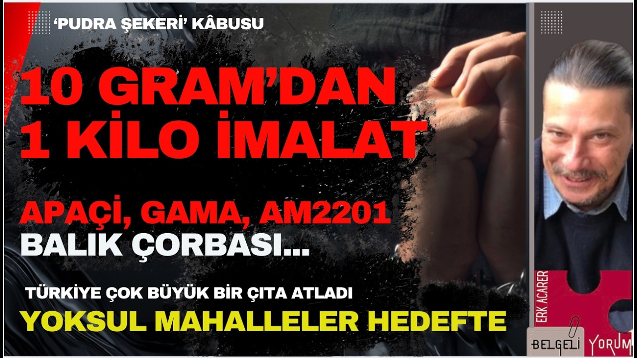 10 GRAM'DAN 1 KİLO İMALAT- YENİ NESİL PUDRA ŞEKERİ-Yoksul Mahalleler Hedefte
