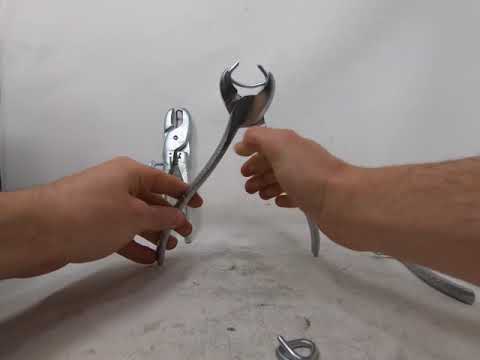 Hog ring pliers - test and comparison