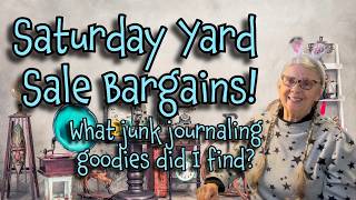SATURDAY YARD SALE BARGAINS! $5 $3 $1