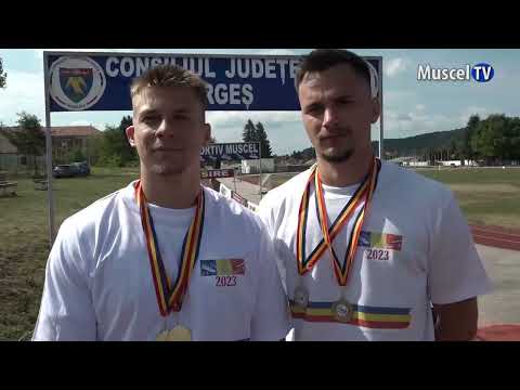 Jurnal MUSCEL TV 08.09.2023 SPORT - Bob - Mihai Păcioianu și George Iordache, campioni naționali