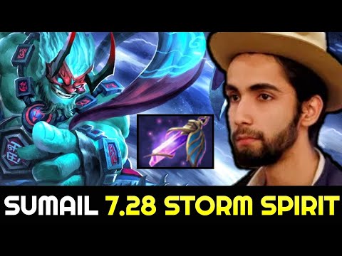 SUMAIL 7.28 Storm Spirit — Random pick vs CCNC Leshrac Dota 2