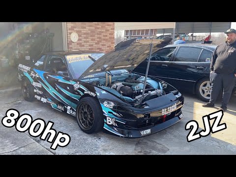 Chris’ 800hp 2JZ S13