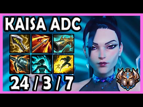 Kaisa vs Samira ADC - Korea Challenger Patch 11.24 ✅