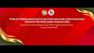 Download lagu Puncak HUT Ke 80 PGRI dan HGN Tahun 2025 Jawa Tengah mp3