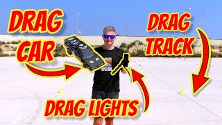 VRX RACING 1/10 Dragster on tarmac! VRX RACING BLITZ RH2015 #shorts
