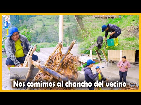 La Aurorita y yo nos comimos al chancho del vecino por meterse en la huerta | Don Lucho