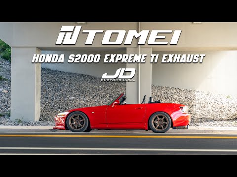 Honda S2000 TOMEI Expreme-Ti Full Titanium Muffler by JD Customs USA