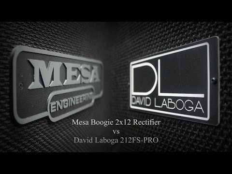Mesa Boogie 2x12 Rectifier vs David Laboga 212FS-PRO