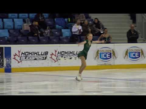 2017 Santa Claus Cup: Helena WARD(SWE) - FS BASIC NOVICE A1 GIRLS, Free skating