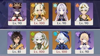 【原神】Ver.Luna VI b 螺旋12層 アタッカーシュヴルーズ＆セトスキャリーで星9攻略【Genshin Impact】