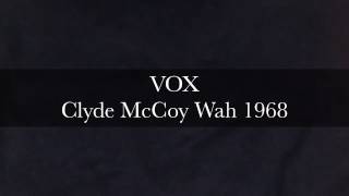 Video thumbnail for VOX Clyde McCoy Wah 1968 vs Thomas Organ Crybaby 1970's TDK | Sound Check【魔法の箱研究所】 by 魔法の箱研究所 - Stompbox Review Channel -