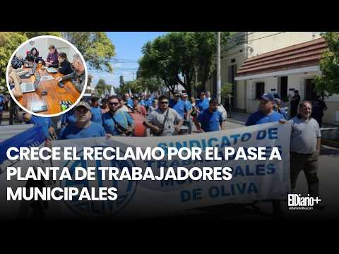 Sigue el reclamo del STM por el pase a planta de un grupo de trabajadores municipales de Oliva 