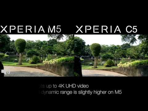 Sony Xperia M5 vs Xperia C5 Ultra Comparison - Camera, Benchmark, Speed Test