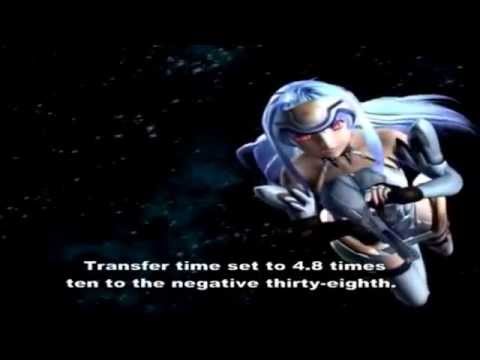 Kos-Mos fires the cannon to unveil the Song of Nephilim