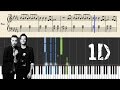 One Direction - Love You Goodbye - Piano ...