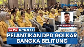 Kursi Tertinggi Golkar Babel Sah Milik Hidayat Arsani, Dilantik Langsung Ketua Umum Bahlil Lahadalia