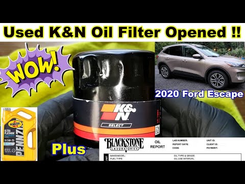 K&N Select SO-1002 Oil Filter Cut Open, Pennzoil 5w20 Blackstone Oil Analysis, Used Oil Filter