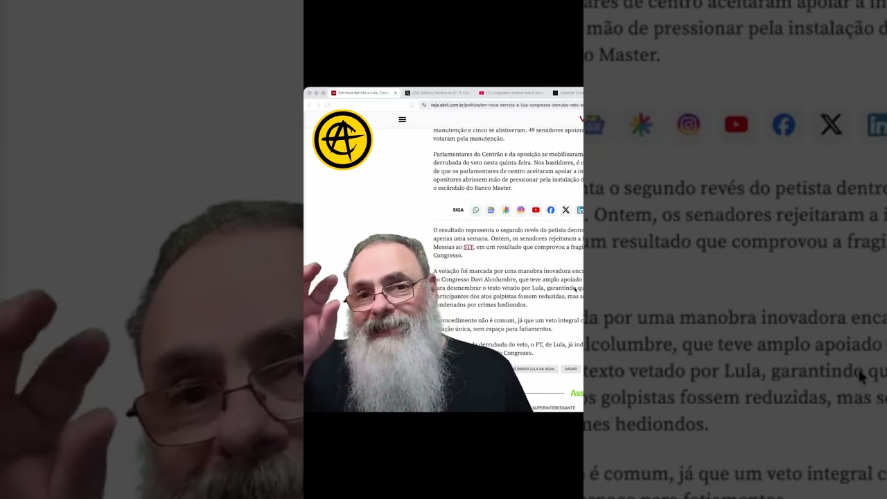 NOVA VITÓRIA_ CONGRESSO DERRUBA VETO de LULA e DOSIMETRIA é PROMULGADA