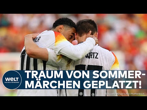 EM 2024: Nach Elfmeter-Drama! Deutschland scheidet im Viertelfinale gegen Spanien aus!