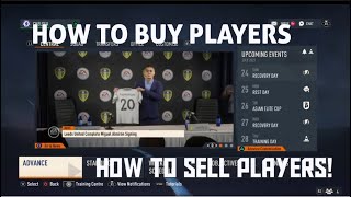 HOW TO BUY AND SELL PLAYERS IN FIFA23 CAREER MODE!
