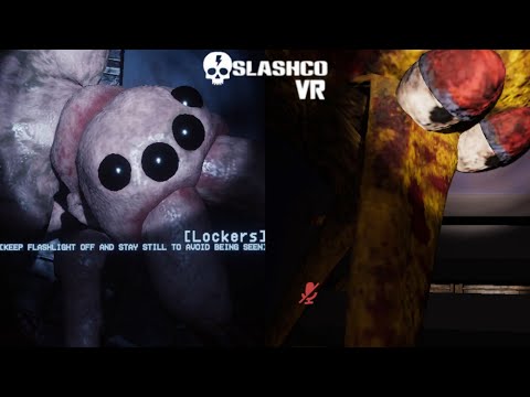 SlashCo VR | FeatherFace & Man Spider Locker Deaths