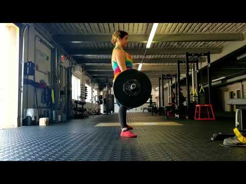 W4 D2 sumo deadlift set 2 @ 7 (225#)