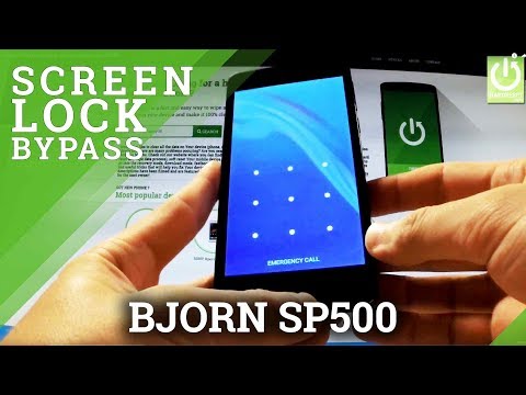 BJORN SP500 Hard Reset - Remove Password in BJORN