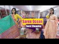 இது கடை இல்ல கடல் Surat Sarees Wholesale Market Ajmera Fashion Hema S Di