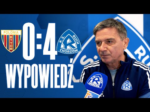 Trener Waldemar Fornalik po sparingu Polonia Bytom 0-4 Ruch Chorzów (21.01.2026)
