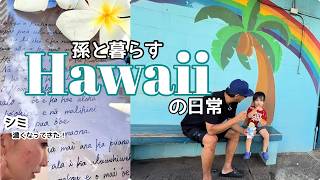 【47歳ばぁばの家族vlog】 ハワイも暑くなってきた/シミが薄くなる？/孫２歳２ヶ月/#ハワイ暮らし /夫婦vlog #family #hawaii #honolulu 