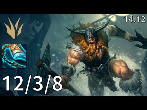 Olaf Jungle vs Fiddlesticks - EUW Diamond | Patch 14.12