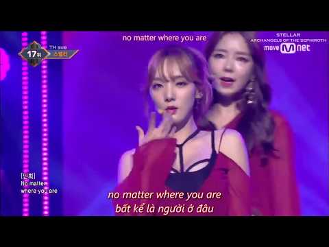 [Stellar - Archangels of the Sephiroth] Comeback Stage [Engsub - Vietsub - Live]