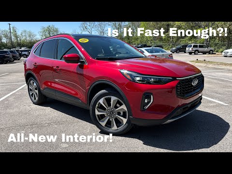 2023 Ford Escape Platinum AWD 2.0T POV Test Drive & Review