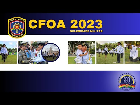 CFOA 2023 - SOLENIDADE MILITAR