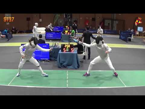 European Olympic Qualifiers 2021 SWF - L16 - Calugareanu ROU v Chentsova UKR