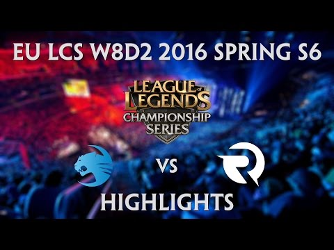 Roccat vs Origen Highlights EU LCS W8D2 2016 Spring S6