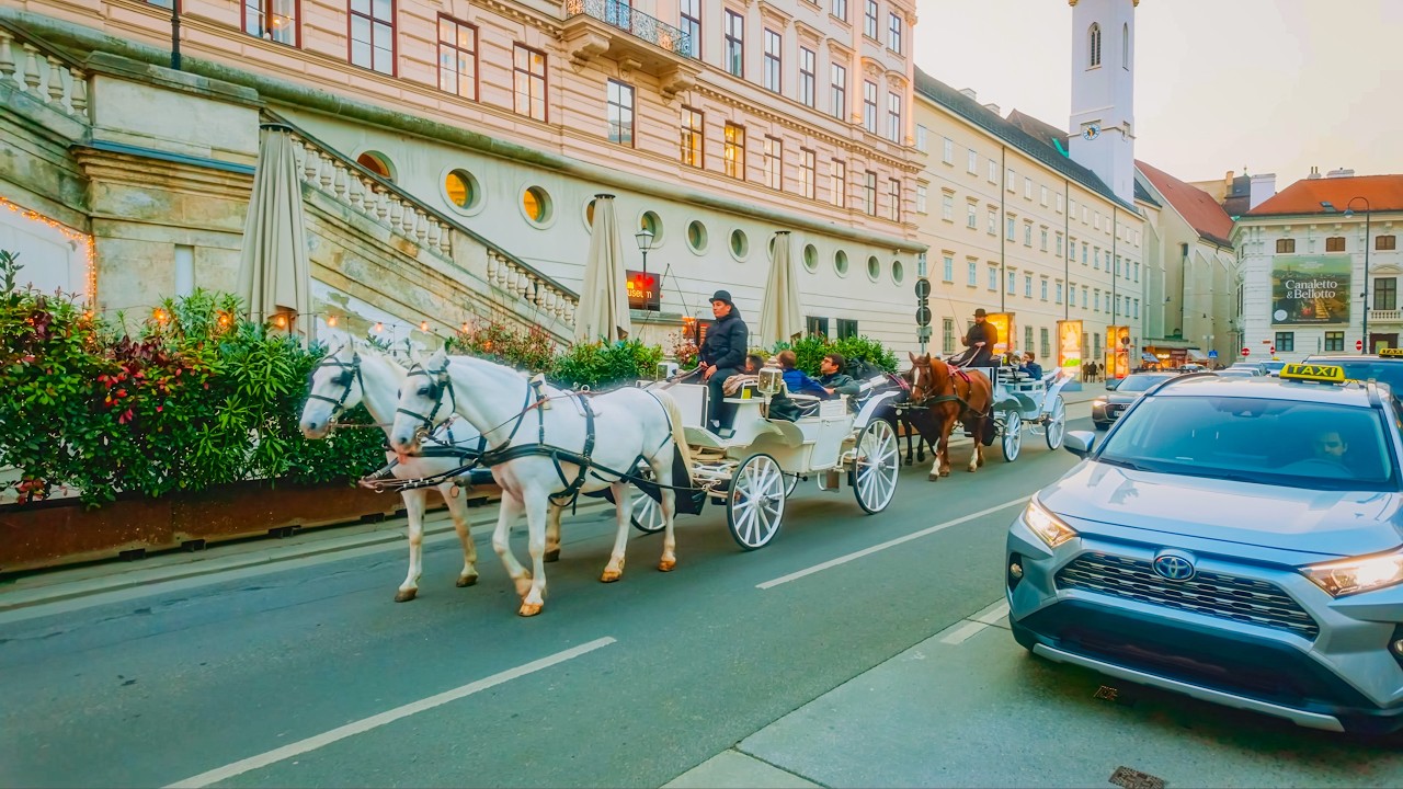 Vienna, Austria Walking Tour 4K | Old Town Streets & Real City Life