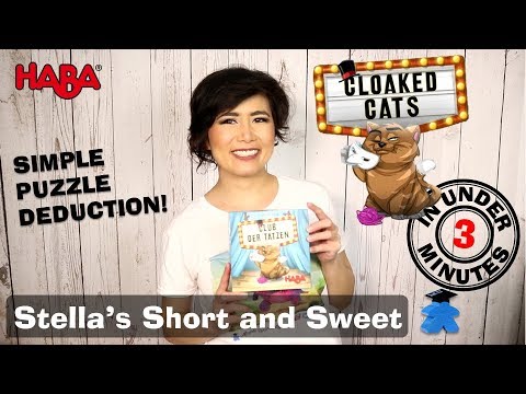 Cloaked Cats Board Game - Stella's Short and Sweet