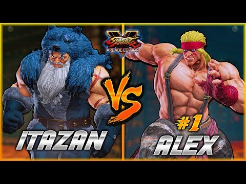 SFV AE 🔥 ITAZAN (Zangief) vs GUNFIGHT (#1 Online ALEX) | FT3 Set 🔥 SF5 TenSFV