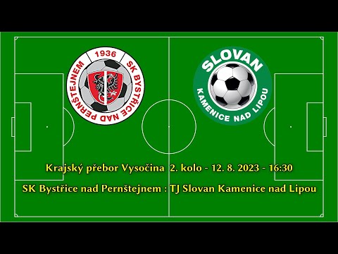 BynP : TJ Slovan Kamenice nad Lipou 12. 8. 2023 Krajský přebor