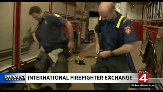 Dutch Firefighters Ride Along Progam Detroit Fire Department