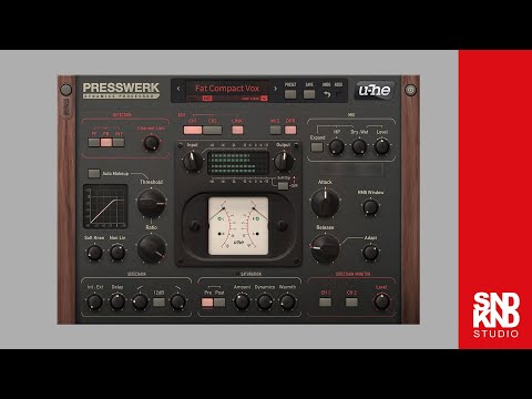 U-he Presswerk, this thing is seriously nice 🔥