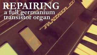 Video thumbnail for Elka Panther 100 (1967) - germanium transistor organ restoration by zjokka