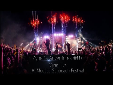 Zyper's Adventures #07 - Vjing live at Medusa Sunbeach Festival